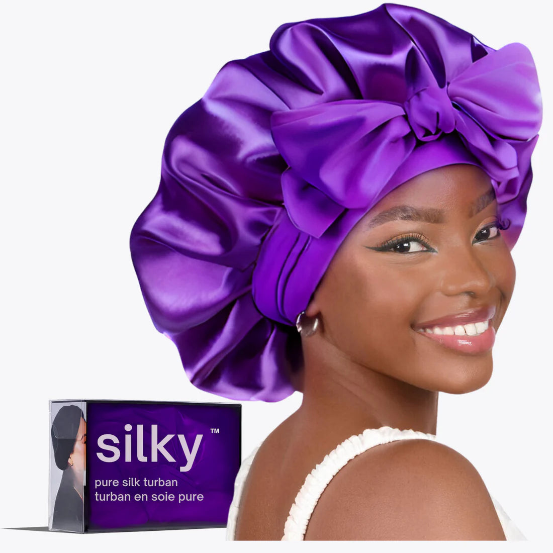 SilkyDreams - Overnight Hair Bonnet (50% OFF)