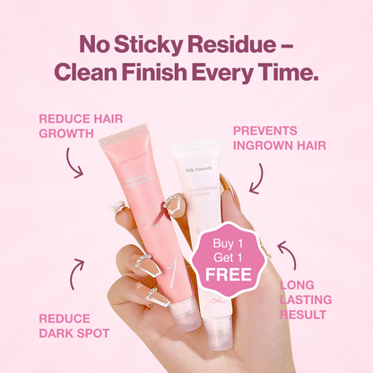 SilkSmooth – Hair Removal Cream (50% OFF)